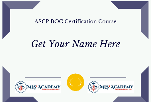 MLS ASCP Prep Course