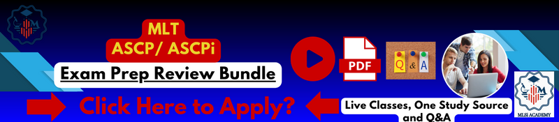 MLT ASCP Exam Prep Course Review by MLSIA MLT ASCP Exam Prep Course Review