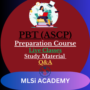 PBT ASCP Phlebotomy Technician Exam Prep Online Course by MLSIA