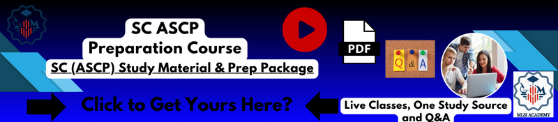 SC (ASCP) Prep Course by MLSIACADEMY